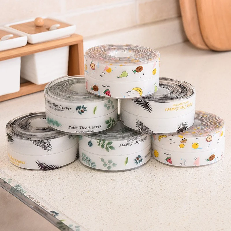 

Waterproof and Mildew-proof Kitchen Sealing Tape Sink/Door/Window Gap Sticker Sealing Strip Tile Gap Filler Moisture-proof