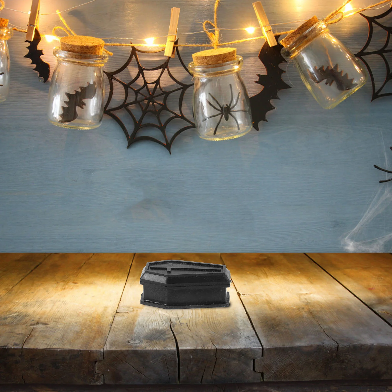 8 шт. Хэллоуин Декор Модель гроба Пластиковые коробки Дом с привидениями Опора