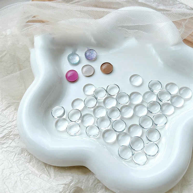 40 шт. цветная карта стекла прозрачные советы круглые демонстрирующие гель-лак