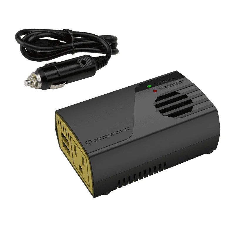 

150 Watt Mobile Power Inverter - AC Outlet, USB Ports & 12V Car Adapter car accessories Free Shipping