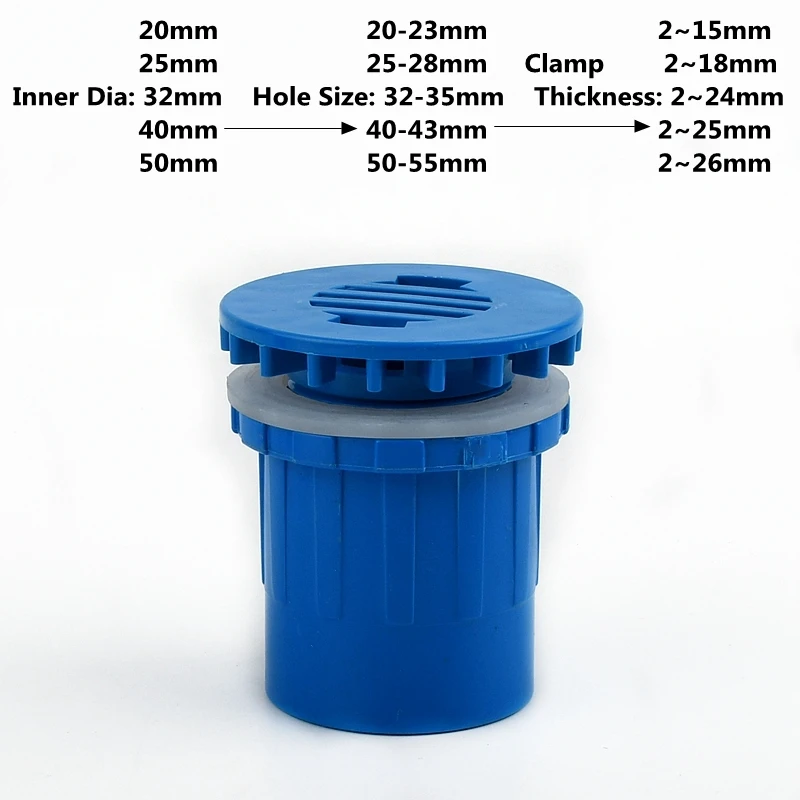 

Соединитель для садовой воды SHSMFC синий 20-50 мм