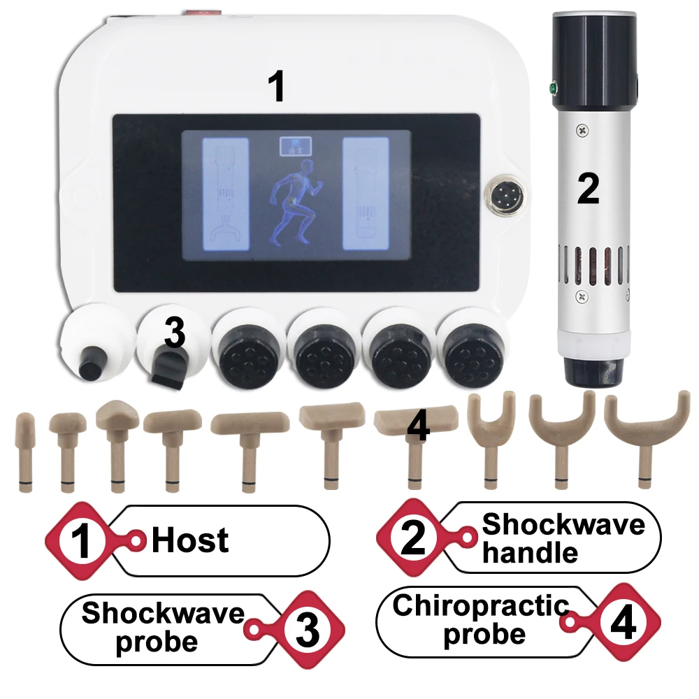 300mj Аппарат для ударно-волновой терапии облегчение боли массаж тела лечение ЭД
