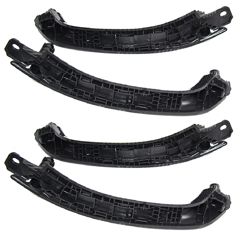 Автомобильный ABS черный декоративный чехол для внутренней дверной ручки BMW X3 X4 G01