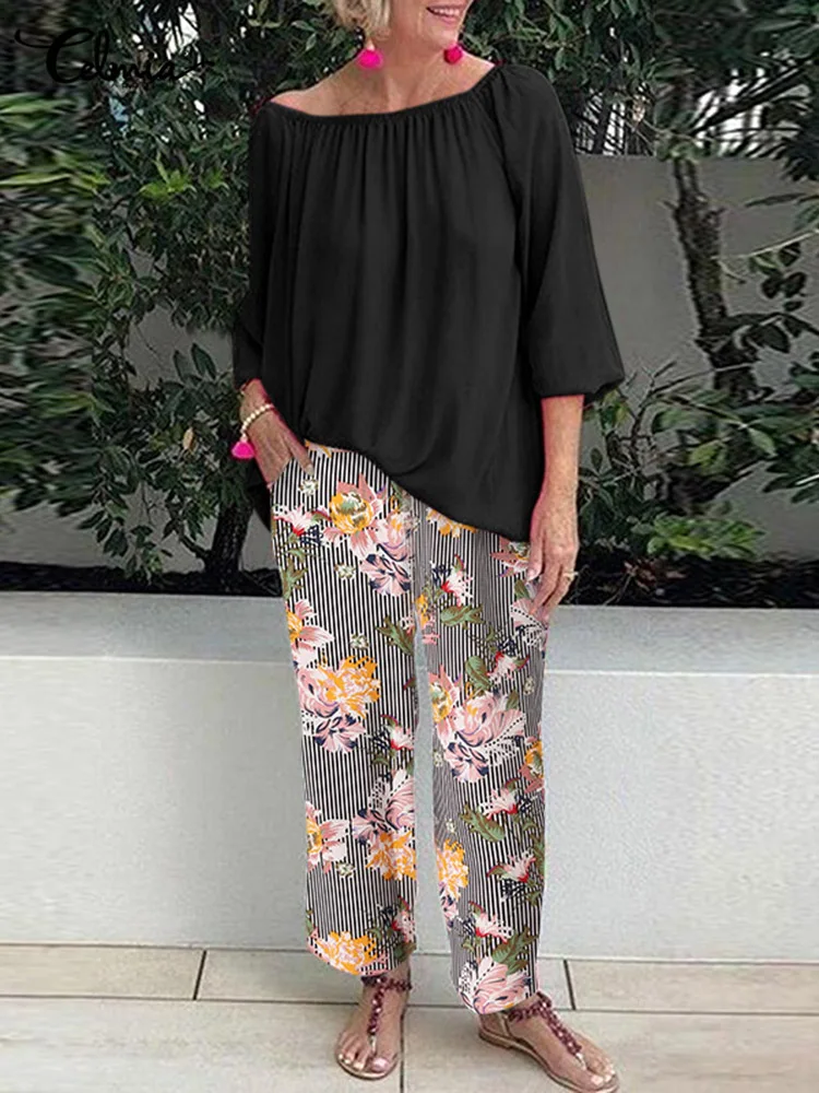 2 Piece Pant Sets Women Celmia Fashion 