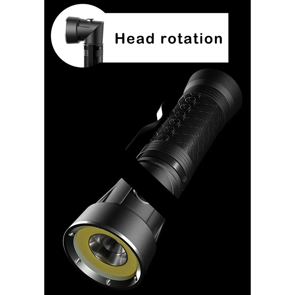 

Flashlight Portable Torch Aluminum Alloy Light Tent Camping Lighting