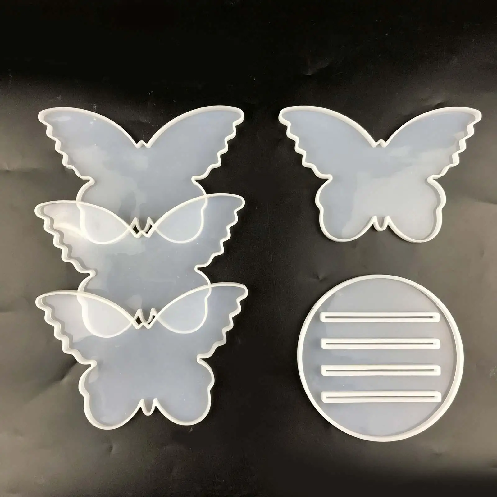 

Butterfly Coaster Epoxy Resin Cup Silicone Mould DIY Crafts
