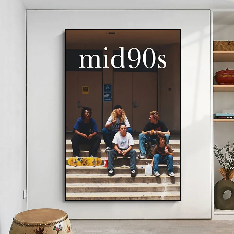 Белая бумага для фильма Mid 90S плакат винтажная комната домашний бар кафе Декор