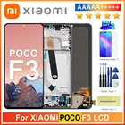 ЖК-дисплей 6,67 ''для Xiaomi Poco F3 M2012K11AG, сенсорный экран с дигитайзером в сборе для Xiaomi Pocophone F3, дисплей