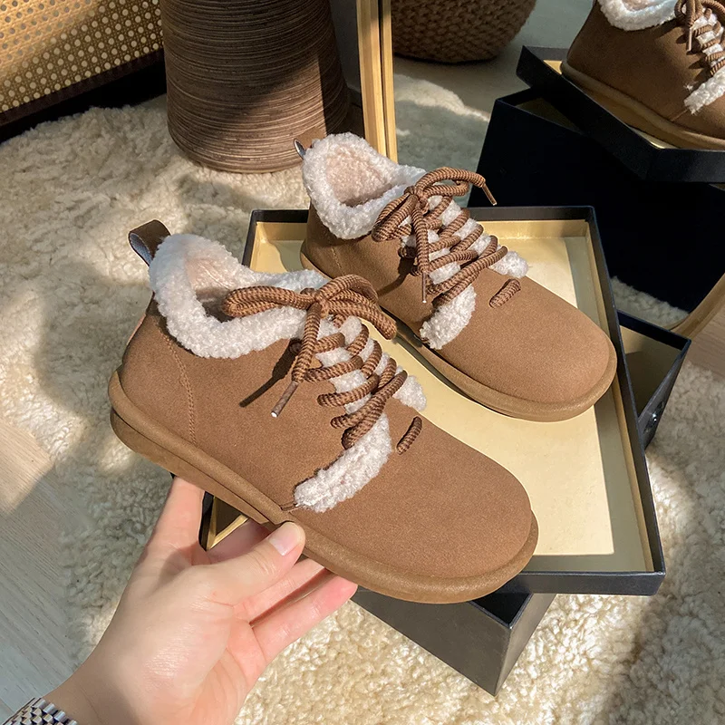 Лоферы на меху женские туфли 2024 повседневные кроссовки осенние сабо Modis новые