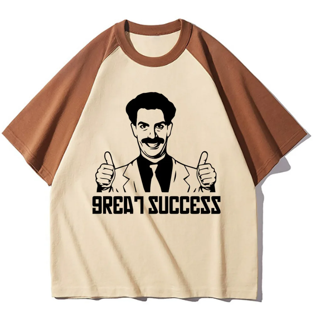 Borat Топ Женская Молодежная японская быстросохнущая футболка для девушек аниме