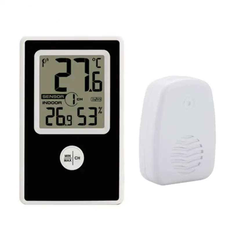 

TS-WS-43 Indoor/Outdoor Wireless Weather Station 8 Channels Digital Thermometer Hygrometer Tester Household Thermometers