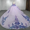 Quinceanera Dresses Ball Gown Vestidos De 15 Años Purple Beading Sweetheart Evening Party Dress 2022 Sequined DY9969 Bar Mitzv 2