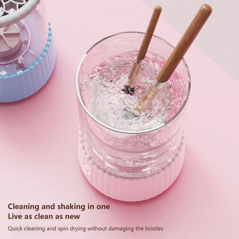 Очиститель и сушилка кистей для макияжа автоматическая чистка стиральная машина