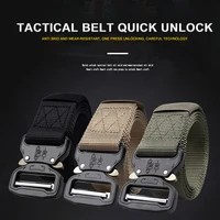 2022 new mens belt multifunction nylon belt outdoor hunting tactical belt quick release waistband nylon sports accessories