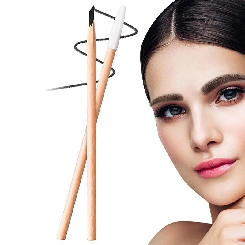 

Eyebrow Pencil Professional Eyebrow Pen Eyebrow Pen For Smug Proof Lower Eyelashes & Brows Waterproof Eyeliner For Girls Women