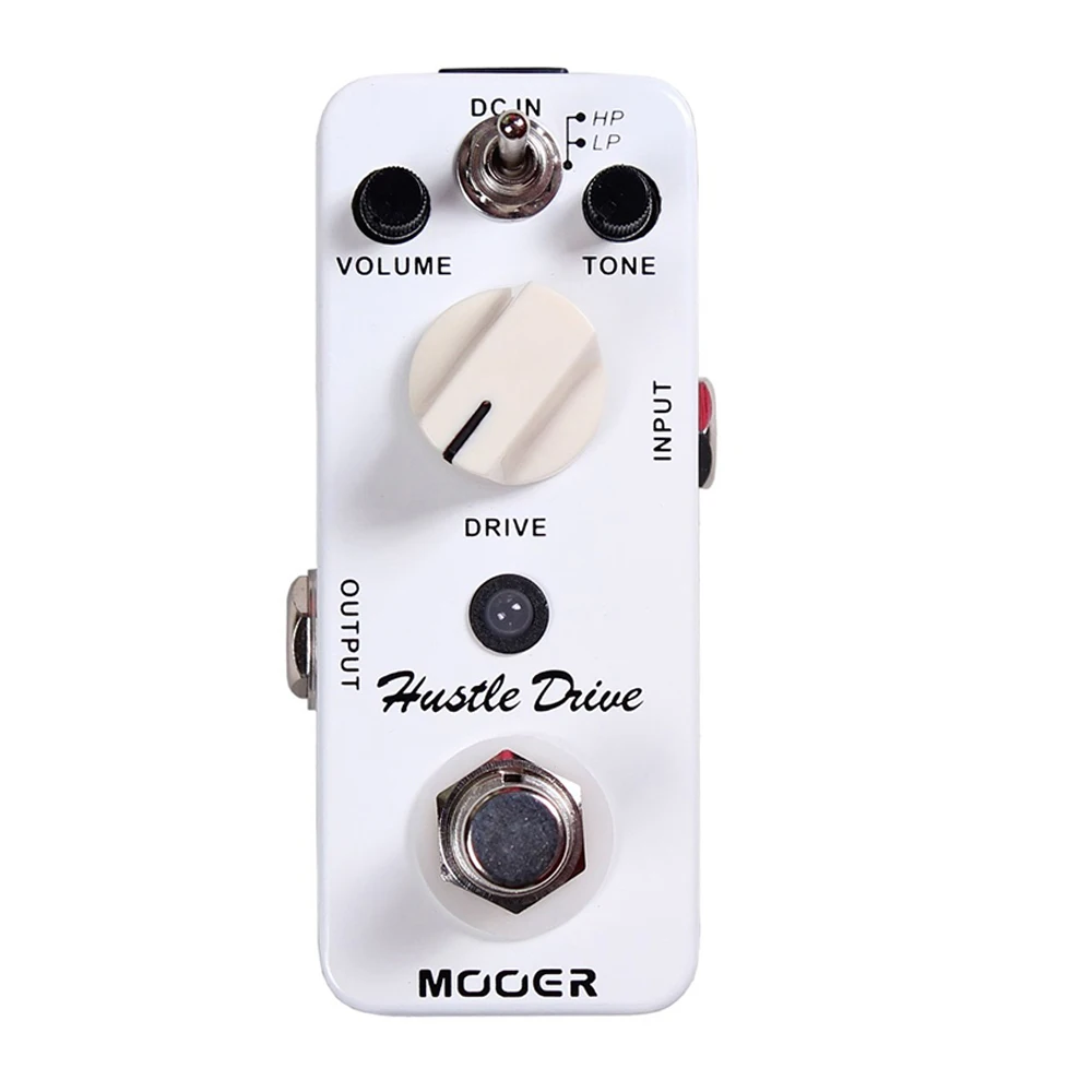 Mooer MDS2 Hustle Drive Distortion Guitar Effect Pedal Tube-like Drive Sound 2 Working Modes(HP/LP) True Bypass Micro Pedal