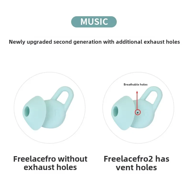 Насадки для ушей Huawei Freelace Pro 2 силиконовый чехол защитный