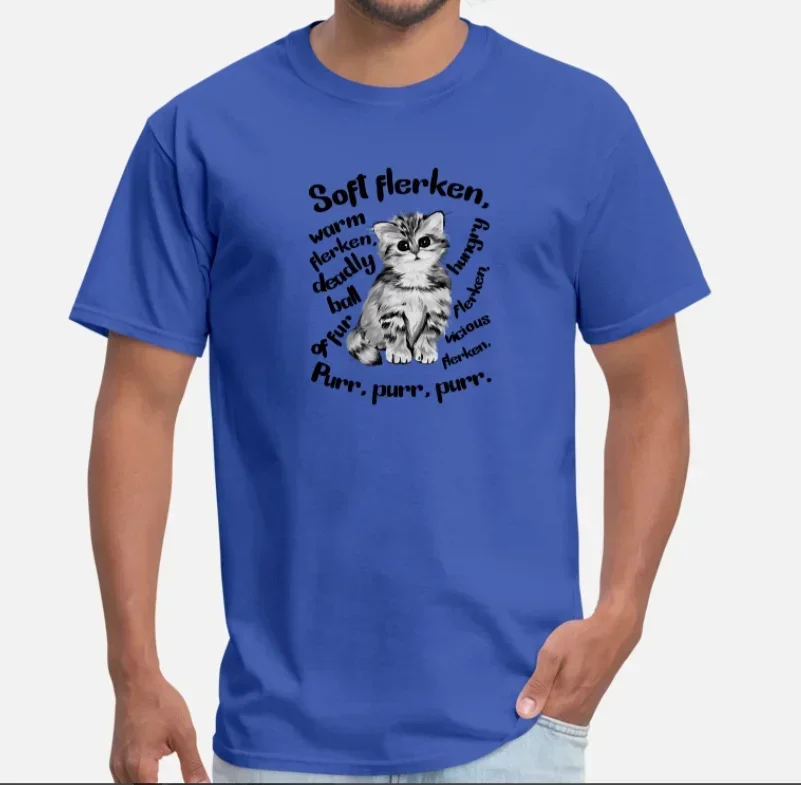 Мягкая футболка с забавными гусиными котами 100% хлопок круглым вырезом летняя