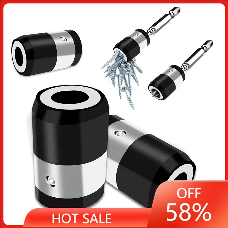 

Universal Metal Screwdriver Bit Ring Anti-corrosion Bit Holder Drill Bit Ring multi tool