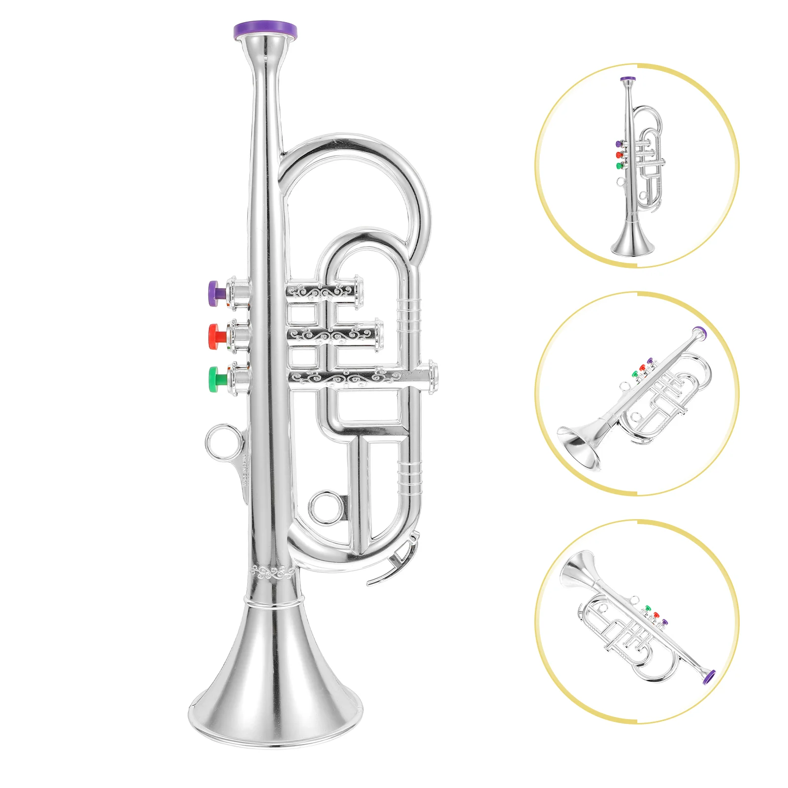 

Trumpet Toy Kids Musical Instrument Instruments Saxophone Toys Horn Model Toddlers Electronic Trumpets Educational Kid Early