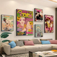 anime nana good quality prints and posters kraft paper vintage poster wall art painting study room wall decor