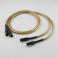 pair audiocrast a70 xlr interconnect cable with gold plated xlr jack