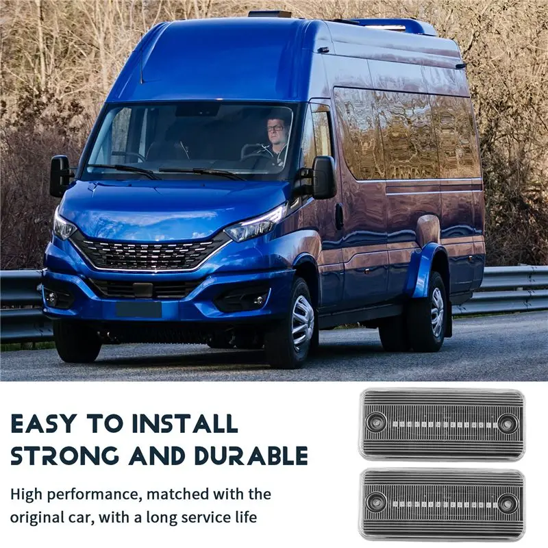 Фото Надежный прозрачный светодиодный боковой габаритный фонарь 6X для Fiat Ducato III, Iveco Daily IV, DAF LF, XF, CF 5010306792 №5