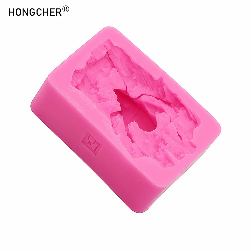 

Форма для заливки из силикона HONGCHER розового цвета