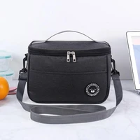 convenient lunch bag anti stain thick shoulder strap lunch bag bento bag thermal lunch bag