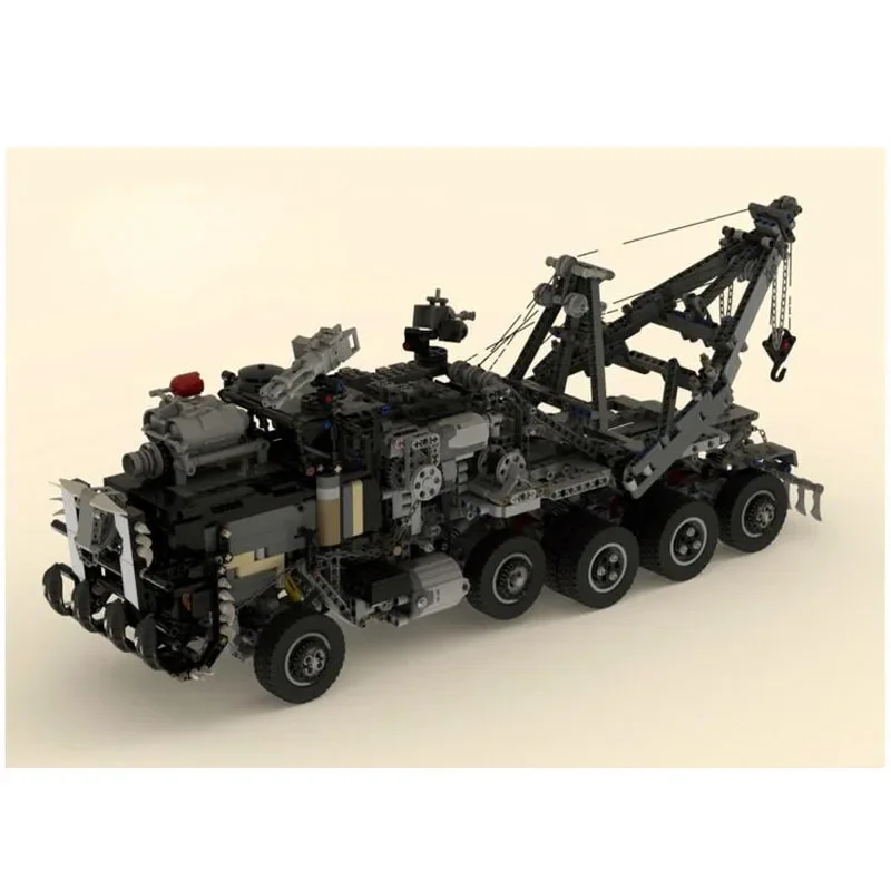 MOC-84252 Новый Классический конструктор с зажимом из фильма Supercar M911 Mad Max модель