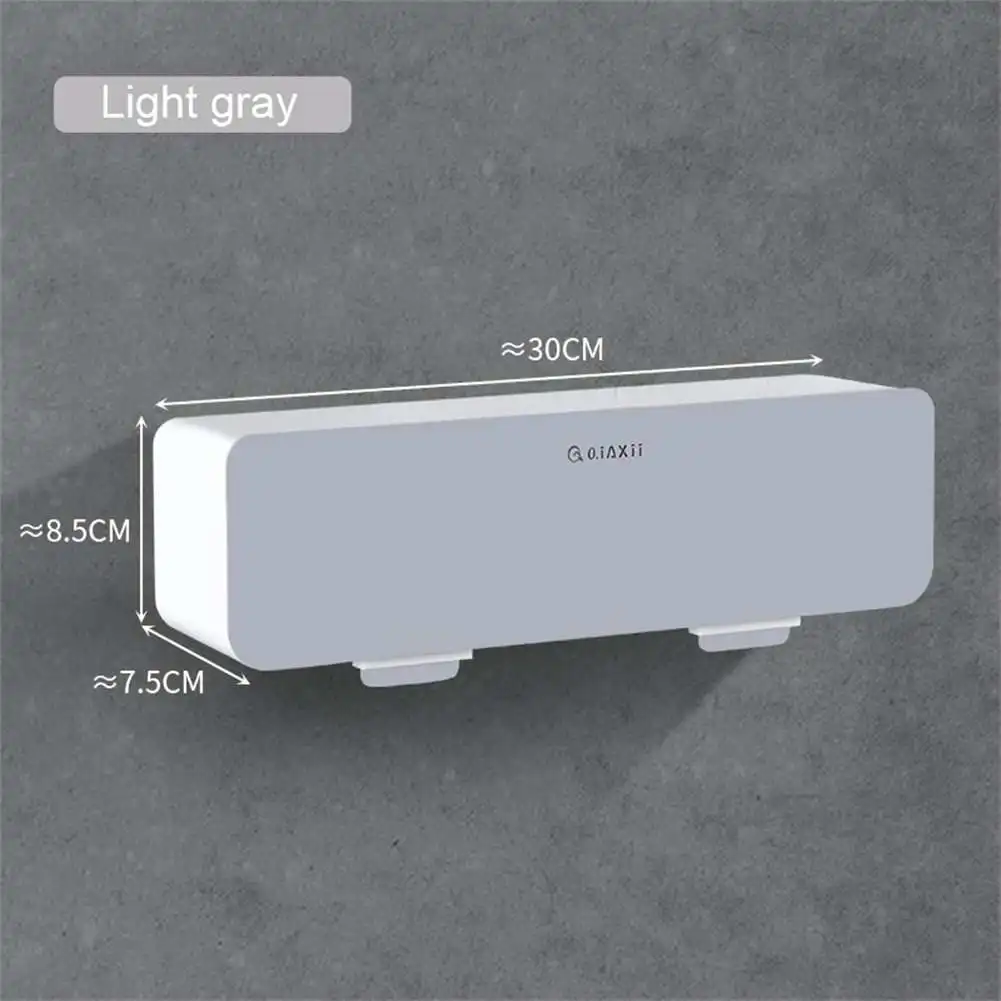 

Large Capacity Salt Pepper Kitchen Wall Mount Seasoning Box Waterproof Wall-mounted Spice Box Sugar Box With 4 Spoons