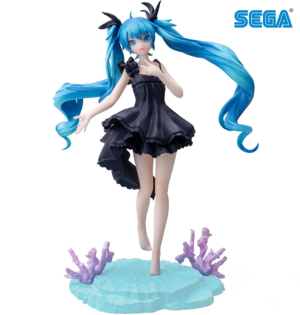 

Sega Luminasta Hatsune Miku Hatsune Miku Project Diva Mega 39's Shinkai Shoujo Anime Action Figure Figurine Vocaloid Model Toys