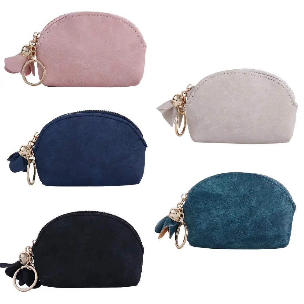 

Coin Bag Clutch Bag Ladies Girls Cash Clip Card Case Women Card Holder Tassel Coin Purse Flower Wallet Short Purse