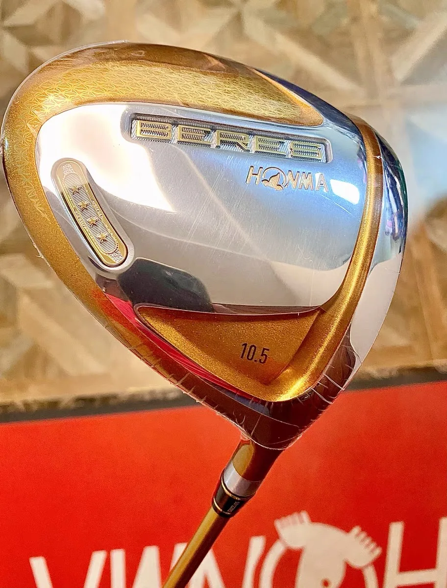 2022 New Real HONMA Beres S-07 4 Star Golf Driver 9.5 10.5 Loft Golf Clubs  With Graphite Golf Shaft Head Cover