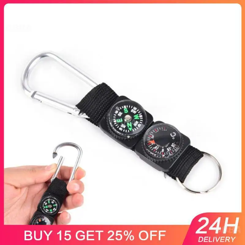 

1 шт., брелок для ключей с компасом и термометром