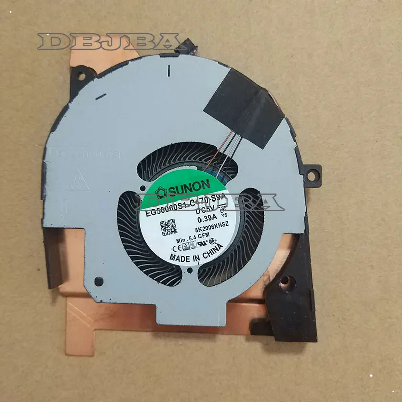 Вентилятор ЦП для DELL Precision 3541 3551 DC 5V 0.39A EG50060S1-C470-S9A DC28000Q1SL