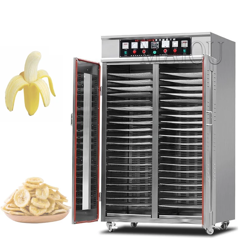 

Food dehydrator Commercial Dried fruit machine Stainless steel Multi-function meat tea pepper vegetables food dryer