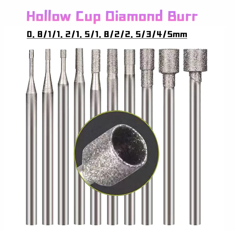 

Алмазные бормашины для резки камня 3/32", набор из 1 штуки