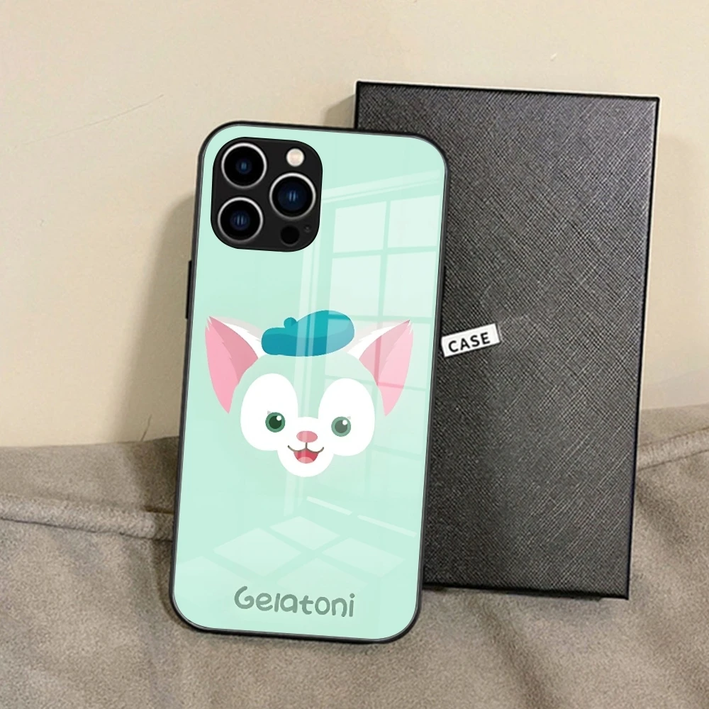 Чехол для телефона Disney G-Gelatoni IPhone 15 Pro Max14 12 11 13 16 X XR XS 8 7 Plus SE задняя крышка из