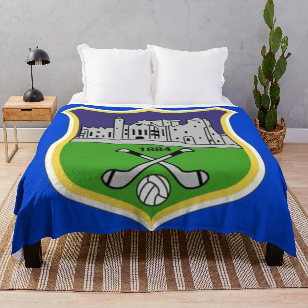 

Tipperary GAA Throw Blanket Fleece Fabric