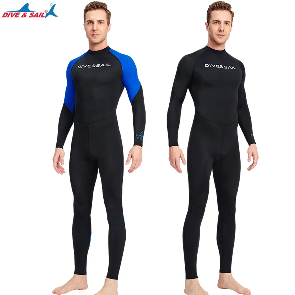 Men's High-Quality Fashion Lycra Surfing Suit One-Piece Quick-Drying Sunscreen New Water Sports Swimming Snorkeling Surfing Suit