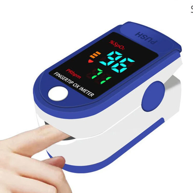 

Oximeter Portable Fingertip Pulse Blood Oxygen Saturation Monitor With Lcd Display Fingertip Oximeter Testing SpO2 Health Care