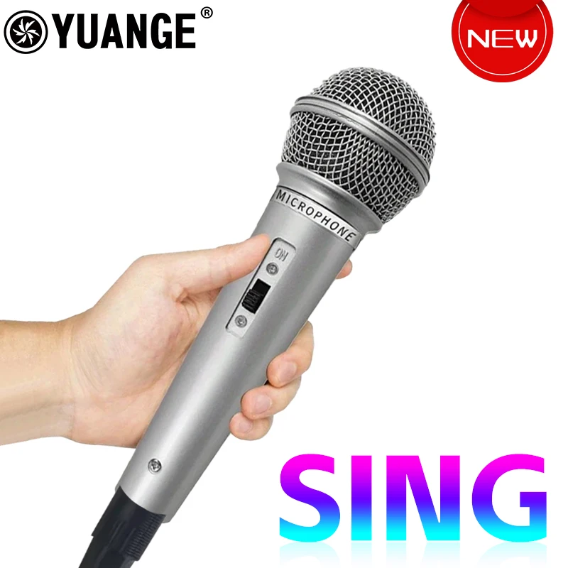 

Wired handheld microphone, KTV singing performance, external mobile microphone, conference, home game recording, 6.5mm interface