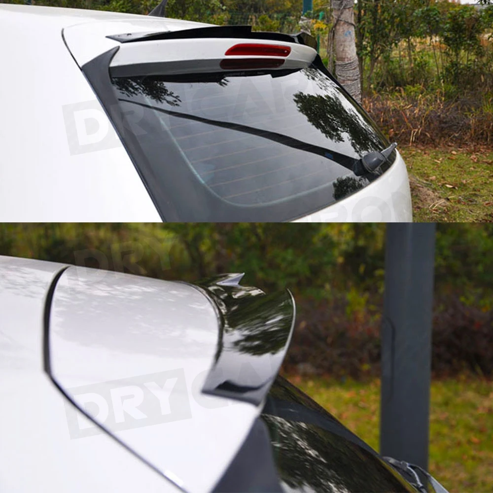 Черный задний спойлер на крышу из АБС-пластика накладка окно крылья для Volkswagen VW