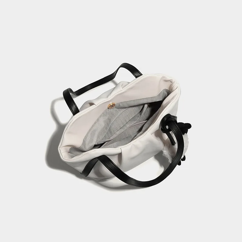 Женская сумка новинка 2023 высококачественная большая вместительная морщинистая