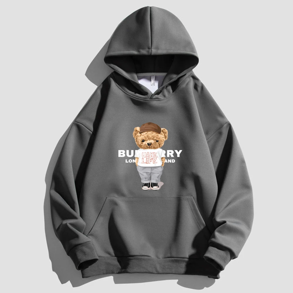 

Cotton Oversized Hoodies Winter New Women's Clothing Luxury Brand Sweatshirt Female Clothing Long Sleeve Warm Pullover Sweater