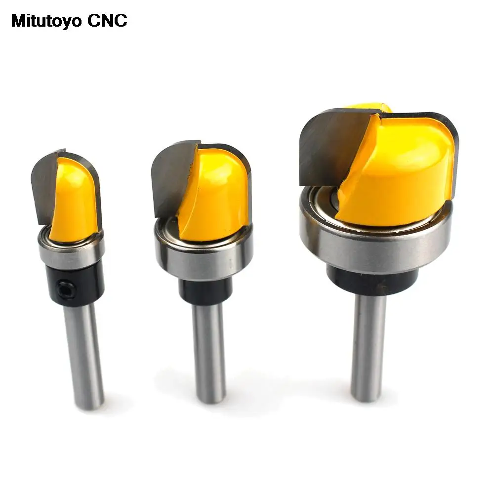 

Трафарет 3 шт./лот, 6 мм, хвостовик 1/4 дюйма, 1/2 дюйма, 3/4 дюйма, 1-1/8 дюйма, диаметр чаши и лотка, шаблон, фреза для дерева, режущий инструмент для д...