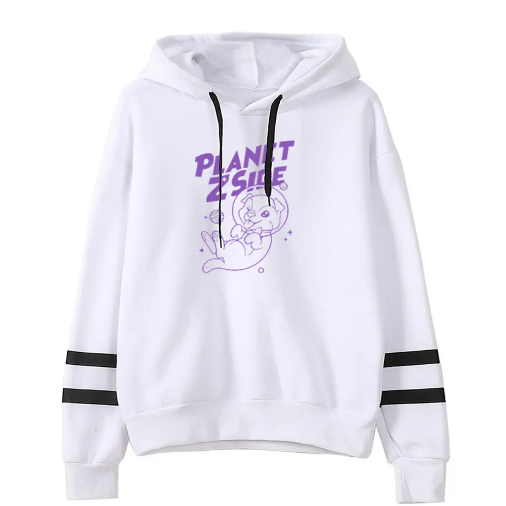

Новинка 2022, толстовка с капюшоном LaurenzSide Merch, свитшот с двойными белыми полосками и капюшоном, женская и мужская одежда, повседневные спортив...