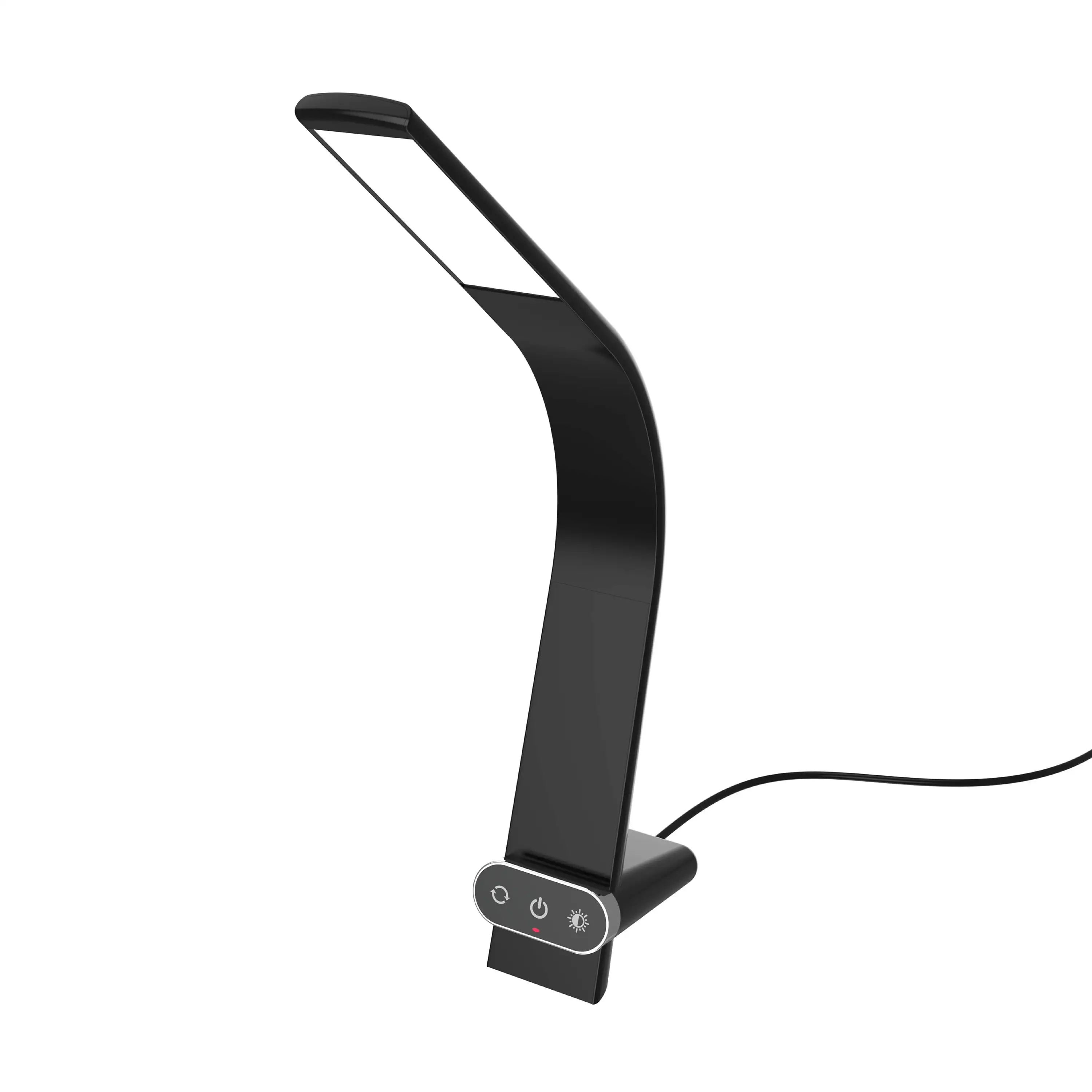 

LED Lamp, Flexible Dimmable Desk Light with Wireless and USB-Charging