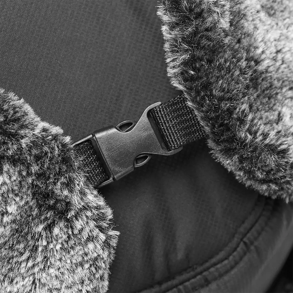 Регулируемая зимняя мужская шапка-бомбер